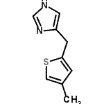 CAS#: 779310-55-3, 4-[(4-methyl-2-thienyl)methyl]-1H-imidazole