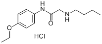CAS 登录号：77966-25-7， 2-(丁基氨基)-对乙酰氨基苯乙醚盐酸盐