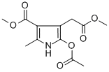 CAS 登录号：77978-85-9， 5-(乙酰氧基)-4-(2-甲氧基-2-氧代乙基)-2-甲基-1H-吡咯-3-羧酸甲酯