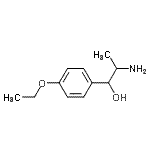 CAS 登录号：780038-67-7， 2-氨基-1-(4-乙氧基苯基)-1-丙醇