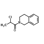 CAS 登录号：78060-72-7， 2-氯-1-(3,4-二氢-2(1H)-异喹啉基)-1-丙酮