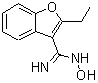 CAS 登录号：780699-94-7， 2-乙基-N-羟基-1-苯并呋喃-3-甲脒