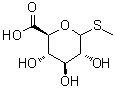 CAS 登录号：780711-63-9， 甲基 1-硫代-D-吡喃葡糖苷酸