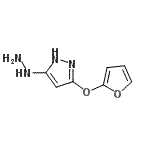 CAS#: 780717-03-5, 3-(2-Furyloxy)-5-hydrazino-1H-pyrazole