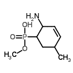 CAS#: 780721-23-5, Methyl hydrogen (2-amino-5-methyl-3-cyclohexen-1-yl)phosphonate