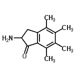CAS 登录号：780743-34-2， 2-氨基-4,5,6,7-四甲基-1-茚满酮