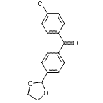 CAS#: 780776-35-4, (4-Chlorophenyl)[4-(1,3-dioxolan-2-yl)phenyl]methanone