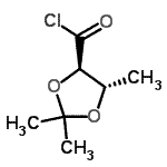 CAS#: 78086-73-4, (4R,5S)-2,2,5-Trimethyl-1,3-dioxolane-4-carbonyl chloride