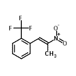 CAS#: 781-89-5, 1-[(E)-2-nitroprop-1-enyl]-2-(trifluoromethyl)benzene