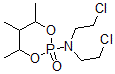 CAS#: 78110-32-4, 2-(Bis(2-chloroethyl)amino)-4,5,6-trimethyl-1,3,2-dioxaphosphorinane 2-oxide