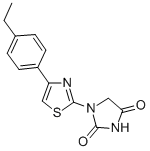 CAS#: 78140-06-4, 1-[4-(4-Ethylphenyl)-1,3-Thiazol-2-Yl]Imidazolidine-2,4-Dione