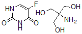 CAS 登录号：78144-69-1， 5-氟尿嘧啶氨丁三醇