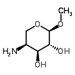 CAS#: 781551-16-4, Methyl 4-amino-4-deoxy-alpha-L-arabinopyranoside