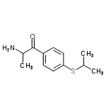 CAS#: 781563-04-0, 2-Amino-1-[4-(isopropylsulfanyl)phenyl]-1-propanone