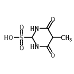 CAS#: 781563-83-5, 5-Methyl-4,6-dioxohexahydro-2-pyrimidinesulfonic acid