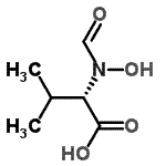 CAS 登录号：781568-32-9， N-甲酰基-N-羟基-L-缬氨酸