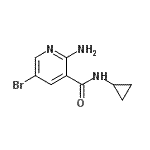 CAS#: 781642-04-4, 2-Amino-5-bromo-N-cyclopropylnicotinamide