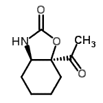 CAS#: 78174-36-4, (3aR,7aS)-7a-Acetylhexahydro-1,3-benzoxazol-2(3H)-one