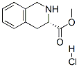 CAS 登录号：78183-55-8， (3S)-1,2,3,4-四氢-3-异喹啉羧酸甲酯盐酸盐(1:1)