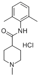 CAS#: 78186-37-5, N-(2,6-Dimethylphenyl)-1-Methylpiperidin-1-Ium-4-Carboxamide Chloride