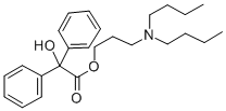 CAS#: 78186-54-6, 3-(Dibutylamino)Propyl 2-Hydroxy-2,2-Di(Phenyl)Acetate