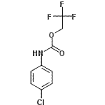 CAS#: 782-94-5, 2,2,2-Trifluoroethyl (4-chlorophenyl)carbamate