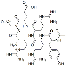 CAS 登录号：78212-16-5， (4S)-4-[[(2S)-2-[[(2S)-2-[[(2S)-2-乙酰氨基-3-苯基丙酰基]氨基]-5-(二氨基亚甲基氨基)戊酰]氨基]-5-(二氨基亚甲基氨基)戊酰]氨基]-5-[[(2S)-2-氨基-5-(二氨基亚甲基氨基)戊酰]硫基-(羧甲基)氨基]-5-氧代戊酸