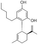 CAS 登录号：78216-32-7， 4-[(1S,6R)-3-甲基-6-丙-1-烯-2-基-1-环己-2-烯基]-5-戊基苯-1,3-二醇