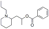 CAS 登录号：78219-37-1， 1-(1-丙基哌啶-2-基)丙-2-基苯甲酸酯