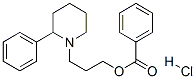 CAS 登录号：78219-47-3， 3-(2-苯基哌啶-1-基)丙基苯甲酸酯盐酸盐