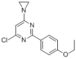 CAS 登录号：78232-28-7， 4-(氮丙啶-1-基)-6-氯-2-(4-乙氧基苯基)嘧啶