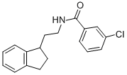 CAS#: 78239-29-9, 3-Chloro-N-[2-(2,3-Dihydro-1H-Inden-1-Yl)Ethyl]Benzamide