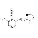 CAS#: 782397-21-1, 2-[(4,5-Dihydro-1H-imidazol-2-ylmethyl)amino]-6-methylbenzonitrile
