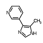 CAS#: 782445-41-4, 3-(4-Methyl-1H-imidazol-5-yl)pyridine