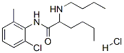CAS 登录号：78265-89-1， 2-丁基氨基-N-(2-氯-6-甲基-苯基)己酰胺盐酸盐