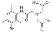 CAS#: 78266-06-5, (3-Bromo-2,4,6-Trimethylphenylcarbamoyl)Methyliminodiacetic Acid