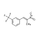 CAS 登录号：783-04-0， 1-[(E)-2-硝基丙-1-烯基]-3-(三氟甲基)苯