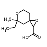 CAS#: 783244-64-4, 5-Ethyl-5-methyl-1,6-dioxaspiro[2.5]octane-2-carboxylic acid