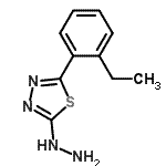 CAS#: 783251-44-5, 2-(2-Ethylphenyl)-5-hydrazino-1,3,4-thiadiazole