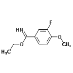 CAS#: 783270-14-4, Ethyl 3-fluoro-4-methoxybenzenecarboximidate