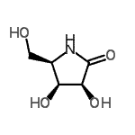 CAS 登录号：783279-99-2， (3S,4S,5R)-3,4-二羟基-5-(羟基甲基)-2-吡咯烷酮