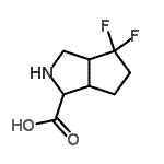 CAS#: 783325-80-4, 4,4-Difluorooctahydrocyclopenta[c]pyrrole-1-carboxylic acid