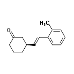 CAS#: 783370-40-1, (3S)-3-[(E)-2-(2-Methylphenyl)vinyl]cyclohexanone
