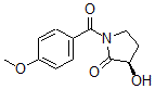 CAS 登录号：78340-51-9， (3R)-3-羟基-1-(4-甲氧基苯甲酰基)吡咯烷-2-酮