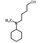 CAS#: 78345-59-2, 4-[Cyclohexyl(methyl)amino]-1-butanol
