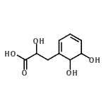 CAS#: 78368-38-4, 3-(5,6-Dihydroxy-1,3-cyclohexadien-1-yl)-2-hydroxypropanoic acid