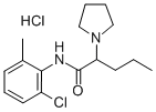 CAS 登录号：78372-21-1， N-(2-氯-6-甲基苯基)-2-吡咯烷-1-基戊酰胺盐酸盐