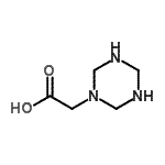 CAS#: 784091-13-0, 1,3,5-Triazinan-1-ylacetic acid