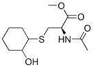 CAS 登录号：78414-55-8， (2R)-2-乙酰氨基-3-(2-羟基环己基)巯基丙酸甲酯