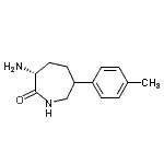 CAS 登录号：784156-10-1， (3R)-3-氨基-6-(4-甲基苯基)-2-氮杂环庚酮